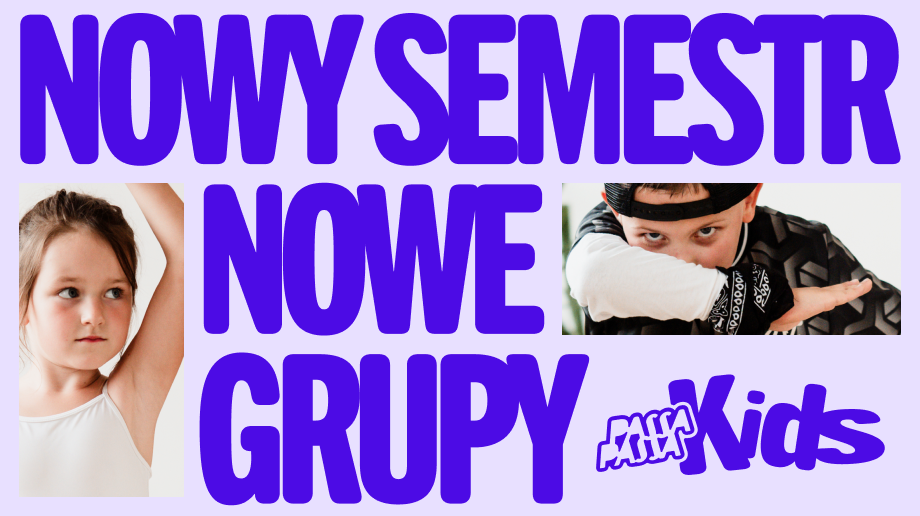 Nowy semestr dla dzieci i&nbsp;młodzieży! Nowe grupy – dwie lokalizacje!